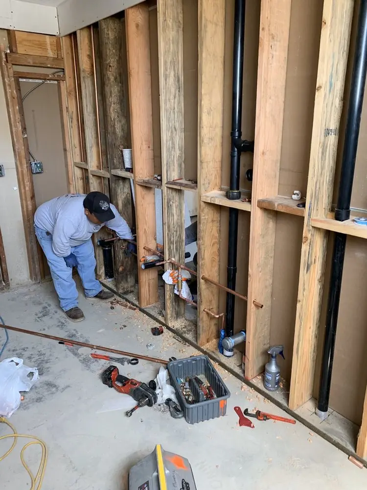 Commercial rough-in plumbing for Gas Line Repair in Indian Hills